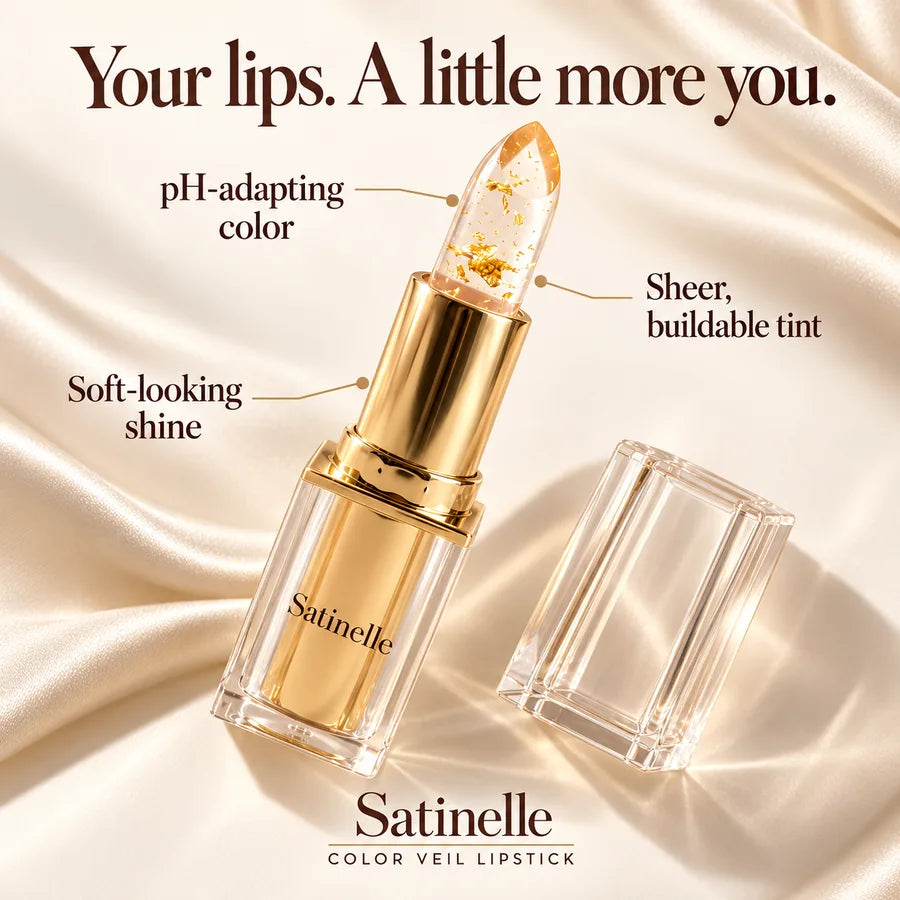 Color Veil: pH-adapting color, sheer buildable tint and soft-looking shine