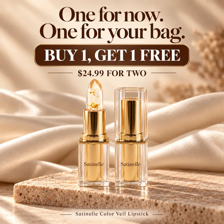 Two Satinelle lipsticks for $24.99 USD with the Buy 1, Get 1 Free offer